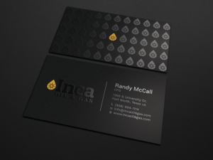 Business Card Design by Tripti Ranjan Gain for Inca Oil and Gas | Design: #19667800