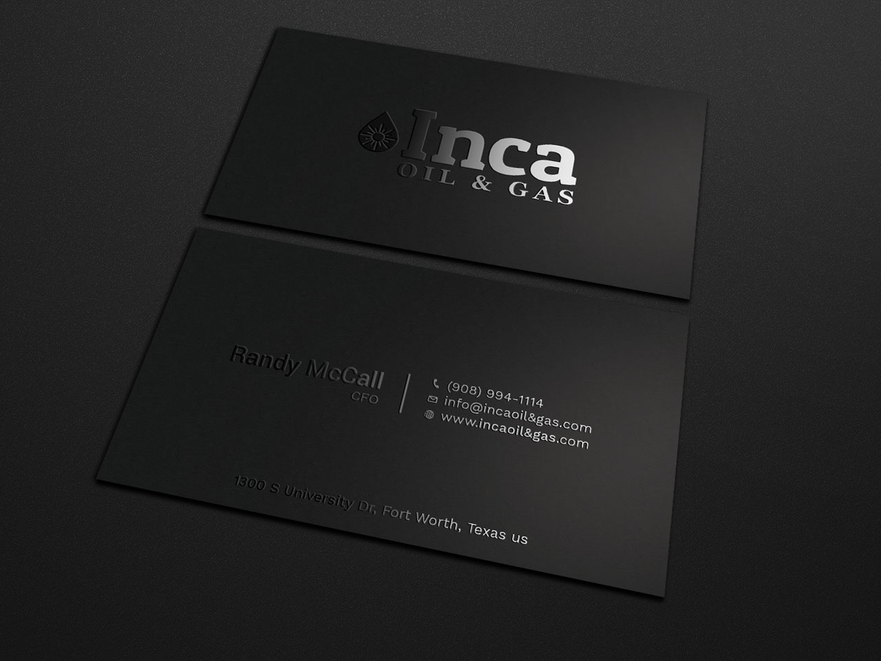 Visitenkarten-Design von Tripti Ranjan Gain für Inca Oil and Gas | Design #19667807