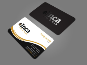 Business Card Design by Tripti Ranjan Gain for Inca Oil and Gas | Design: #19667815