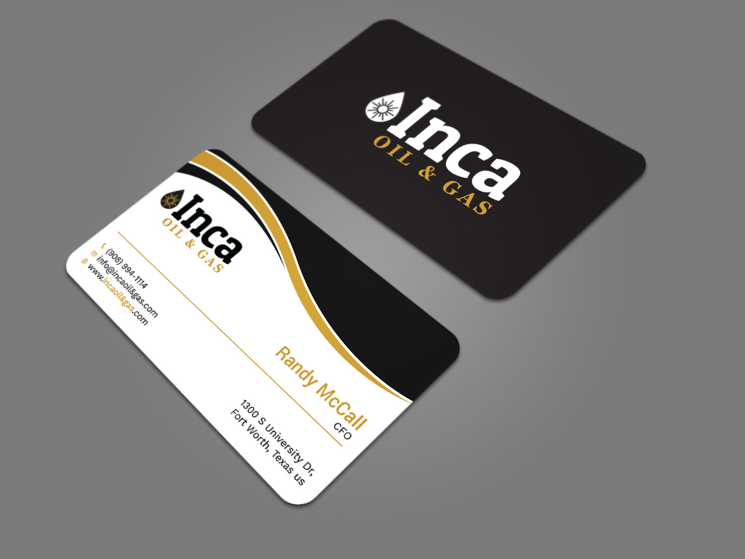 Visitenkarten-Design von Tripti Ranjan Gain für Inca Oil and Gas | Design #19667822