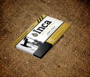 Business Card Design by Mavegz for Inca Oil and Gas | Design: #19675322