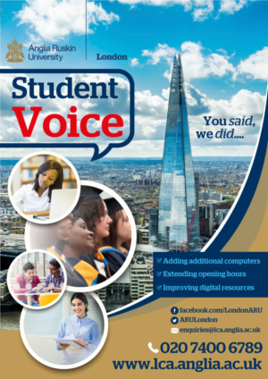 Flyer Design by Parul for Anglia Ruskin University London | Design: #19723123