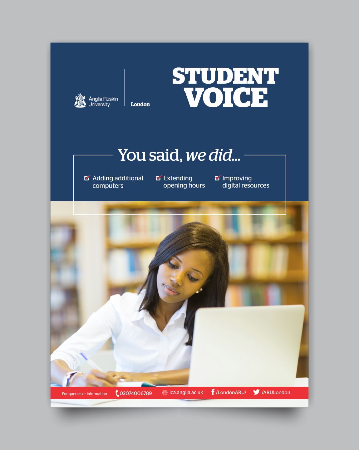 Flyer Design by DesignMarket for Anglia Ruskin University London | Design #19722996