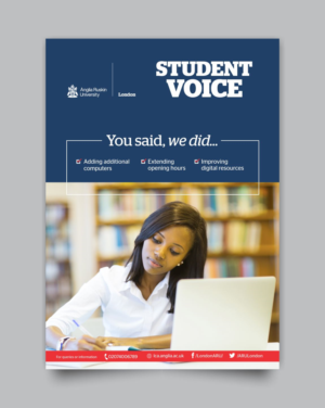 Flyer Design by DesignMarket for Anglia Ruskin University London | Design: #19722996