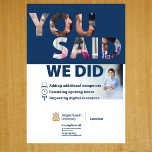 Flyer Design by 75-R-P-Z for Anglia Ruskin University London | Design: #19746222