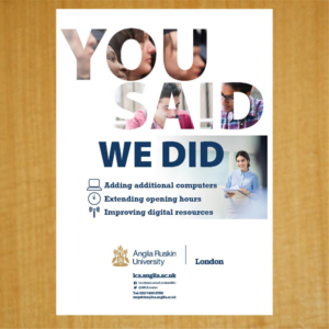 Flyer Design by 75-R-P-Z for Anglia Ruskin University London | Design: #19746238
