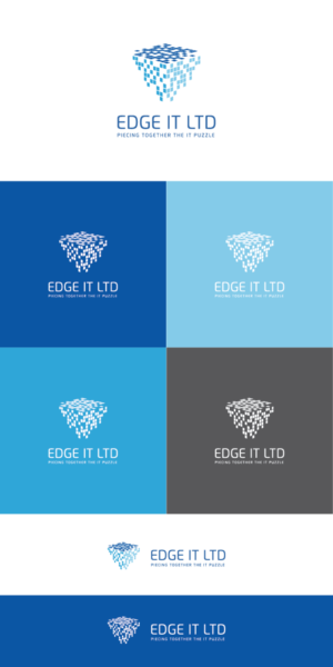 Logo Design by Markelof for Edge IT Ltd | Design #19672212
