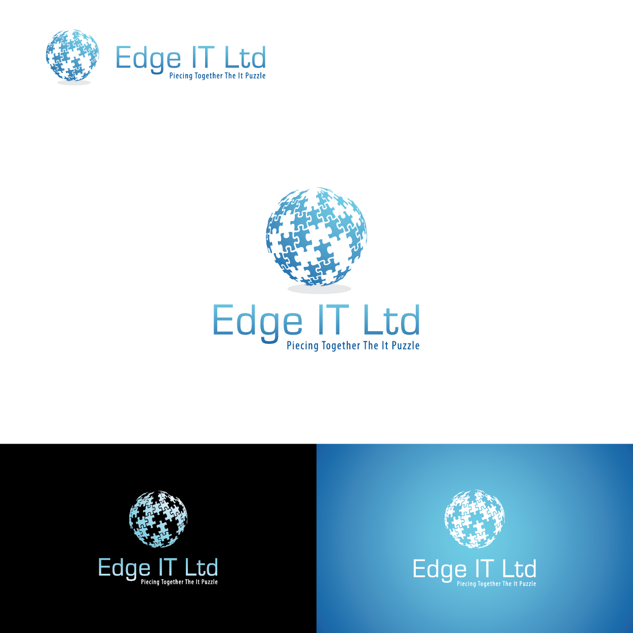 Logo Design by Markelof for Edge IT Ltd | Design #19702961
