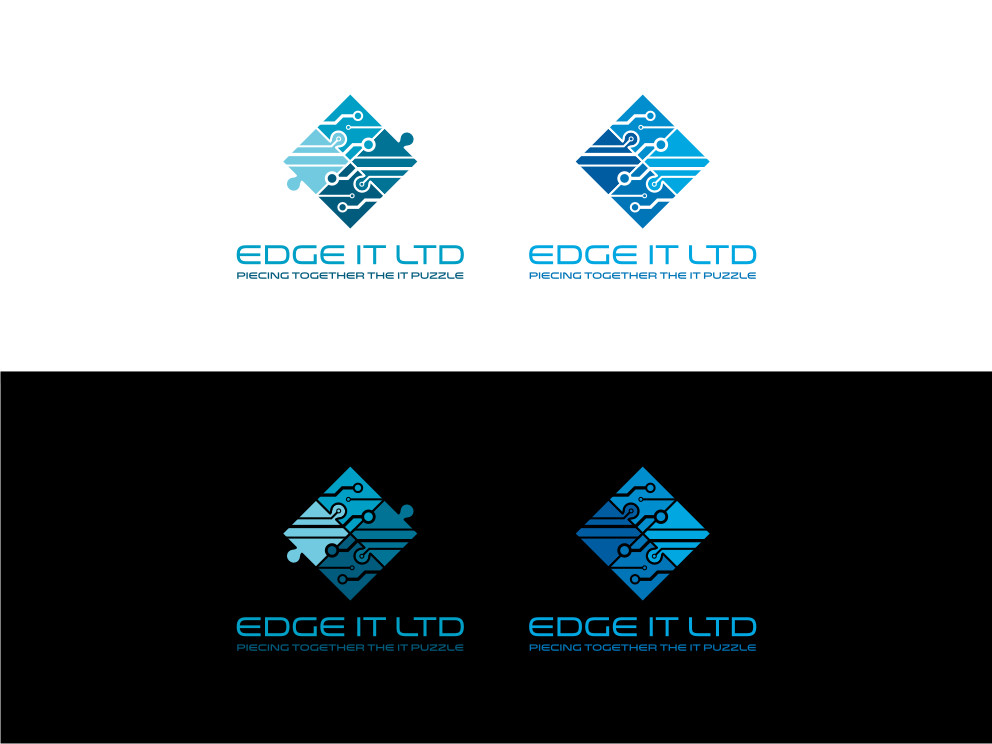 Logo Design by Atvento Graphics for Edge IT Ltd | Design #19744765