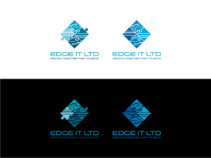 The logo should incorporate the company name Edge IT Ltd  | Logo Design by Atvento Graphics