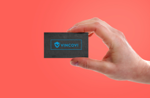 Business Card Design by diana popescu for VINCOVI Technology Solutions Inc | Design: #19719999