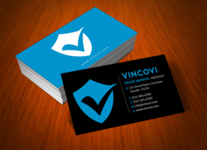 Business Card Design by Infinitive Technology for VINCOVI Technology Solutions Inc | Design: #19705314