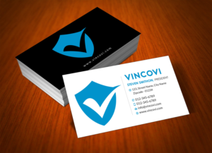 Business Card Design by Infinitive Technology for VINCOVI Technology Solutions Inc | Design: #19705319