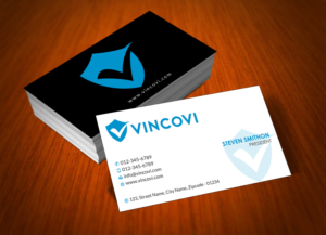 Business Card Design by Infinitive Technology for VINCOVI Technology Solutions Inc | Design: #19705321