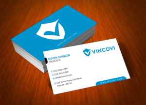 Business Card Design by Infinitive Technology for VINCOVI Technology Solutions Inc | Design: #19705322