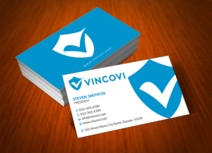Business Card Design by Infinitive Technology for VINCOVI Technology Solutions Inc | Design: #19705323