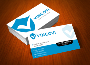 Business Card Design by Infinitive Technology for VINCOVI Technology Solutions Inc | Design: #19705327