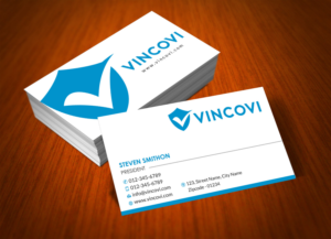 Business Card Design by Infinitive Technology for VINCOVI Technology Solutions Inc | Design: #19705328