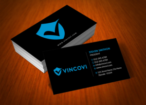 Visitenkarten-Design von Infinitive Technology für VINCOVI Technology Solutions Inc | Design: #19705340