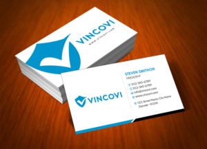 Business Card Design by Infinitive Technology for VINCOVI Technology Solutions Inc | Design: #19705341