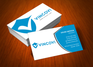Business Card Design by Infinitive Technology for VINCOVI Technology Solutions Inc | Design: #19705349