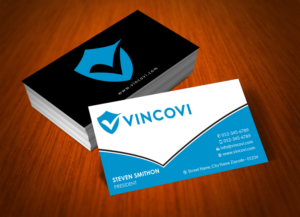 Business Card Design by Infinitive Technology for VINCOVI Technology Solutions Inc | Design: #19705352