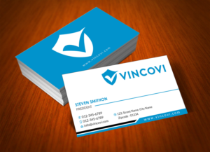 Business Card Design by Infinitive Technology for VINCOVI Technology Solutions Inc | Design: #19705354