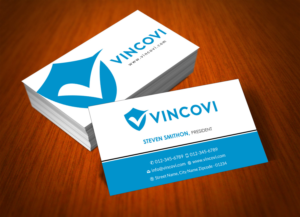 Business Card Design by Infinitive Technology for VINCOVI Technology Solutions Inc | Design: #19705356
