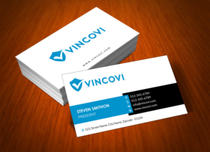 Business Card Design by Infinitive Technology for VINCOVI Technology Solutions Inc | Design: #19705359