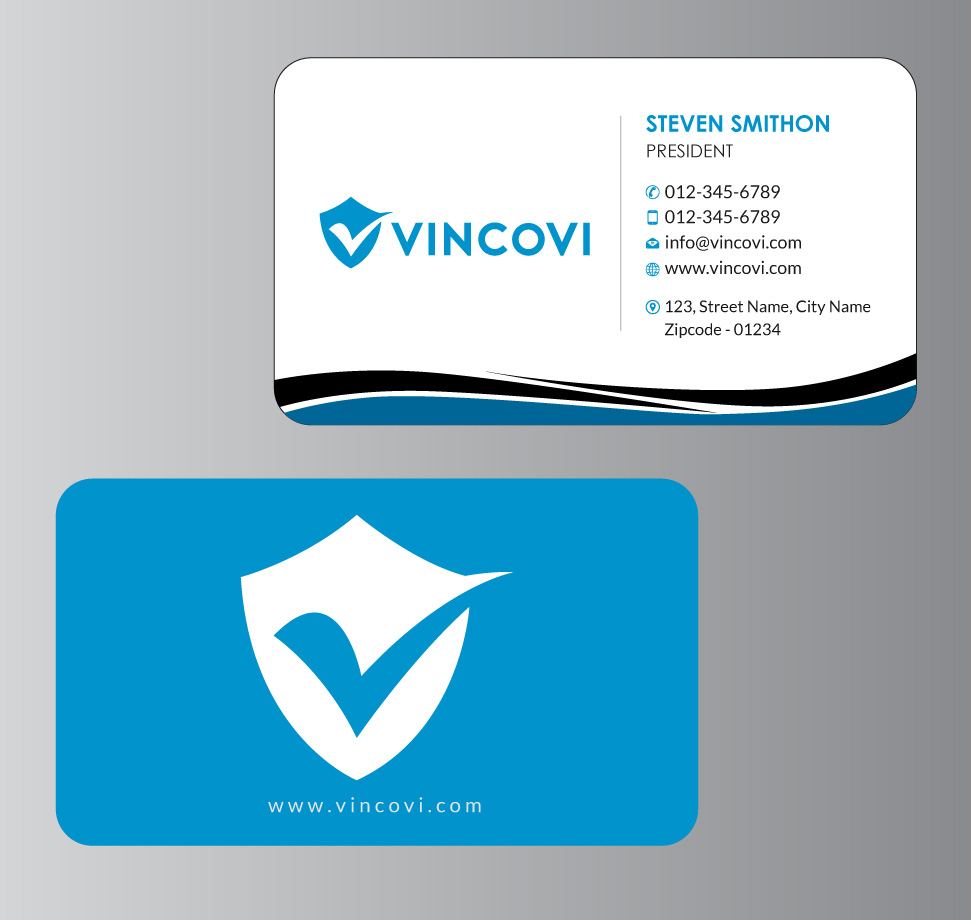 Business Card Design by Infinitive Technology for VINCOVI Technology Solutions Inc | Design #19706064