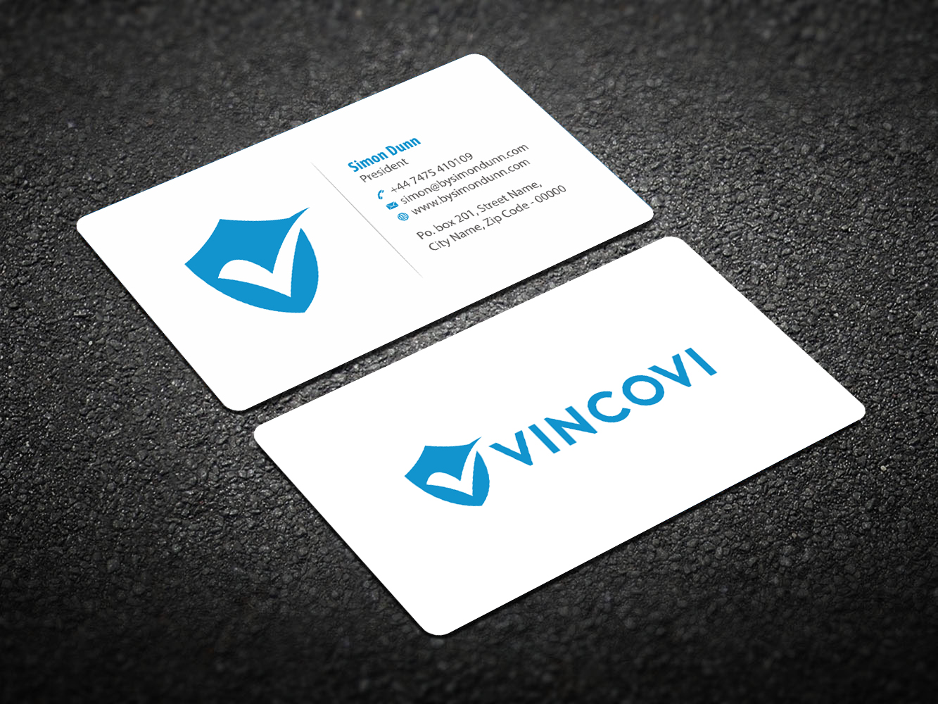 Business Card Design by Infinitive Technology for VINCOVI Technology Solutions Inc | Design #19714153