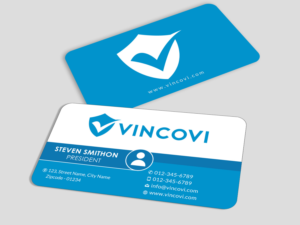 Business Card Design by Infinitive Technology for VINCOVI Technology Solutions Inc | Design: #19716442