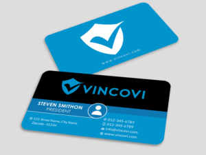 Business Card Design by Infinitive Technology for VINCOVI Technology Solutions Inc | Design: #19716499
