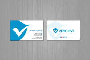 Visitenkarten-Design von Creations Box 2015 für VINCOVI Technology Solutions Inc | Design: #19716304