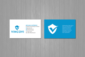 Visitenkarten-Design von Creations Box 2015 für VINCOVI Technology Solutions Inc | Design: #19716305