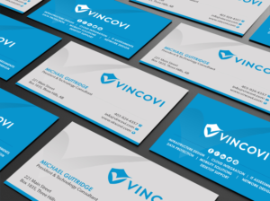 Visitenkarten-Design von Creations Box 2015 für VINCOVI Technology Solutions Inc | Design: #19716315