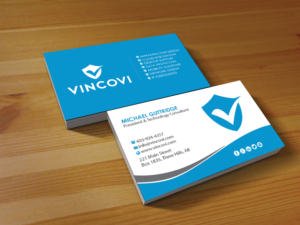 Visitenkarten-Design von Creations Box 2015 für VINCOVI Technology Solutions Inc | Design: #19716319