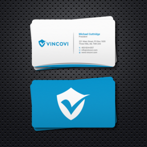 Business Card Design by OxonoArt for VINCOVI Technology Solutions Inc | Design: #19716616