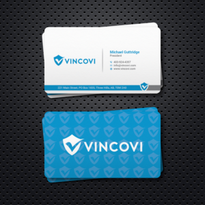 Business Card Design by OxonoArt for VINCOVI Technology Solutions Inc | Design: #19716624