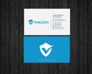 Design de Carte de Visite par chandrayaan.creative pour VINCOVI Technology Solutions Inc | Design : #19665635