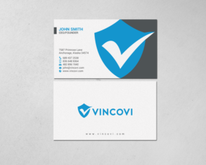 Visitenkarten-Design von chandrayaan.creative für VINCOVI Technology Solutions Inc | Design: #19666720