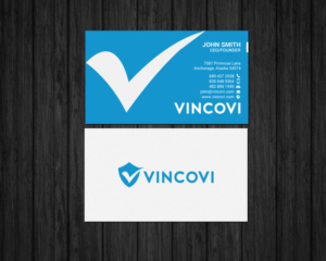 VINCOVI Business Cards | Business Card Design by chandrayaan.creative