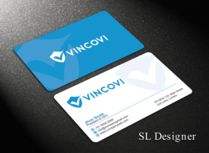 Design de Carte de Visite par SL Designer pour VINCOVI Technology Solutions Inc | Design : #19669053