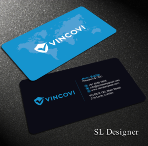 Design de Carte de Visite par SL Designer pour VINCOVI Technology Solutions Inc | Design : #19669097