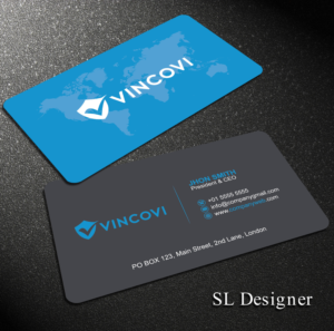 Business Card Design by SL Designer for VINCOVI Technology Solutions Inc | Design: #19821815