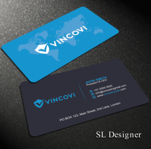 Business Card Design by SL Designer for VINCOVI Technology Solutions Inc | Design: #19821816