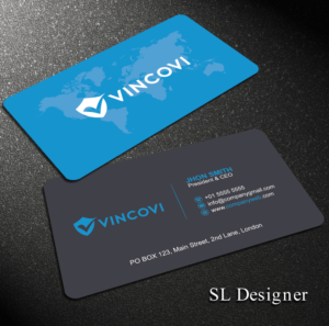 Business Card Design by SL Designer for VINCOVI Technology Solutions Inc | Design: #19821817