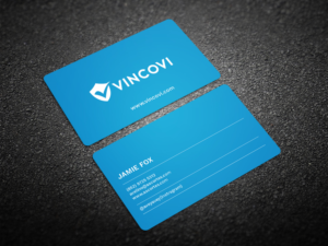 Business Card Design by Graphic Flame for VINCOVI Technology Solutions Inc | Design: #19672297