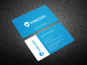 Business Card Design by Graphic Flame for VINCOVI Technology Solutions Inc | Design: #19672608