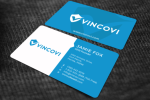Business Card Design by Graphic Flame for VINCOVI Technology Solutions Inc | Design: #19674806